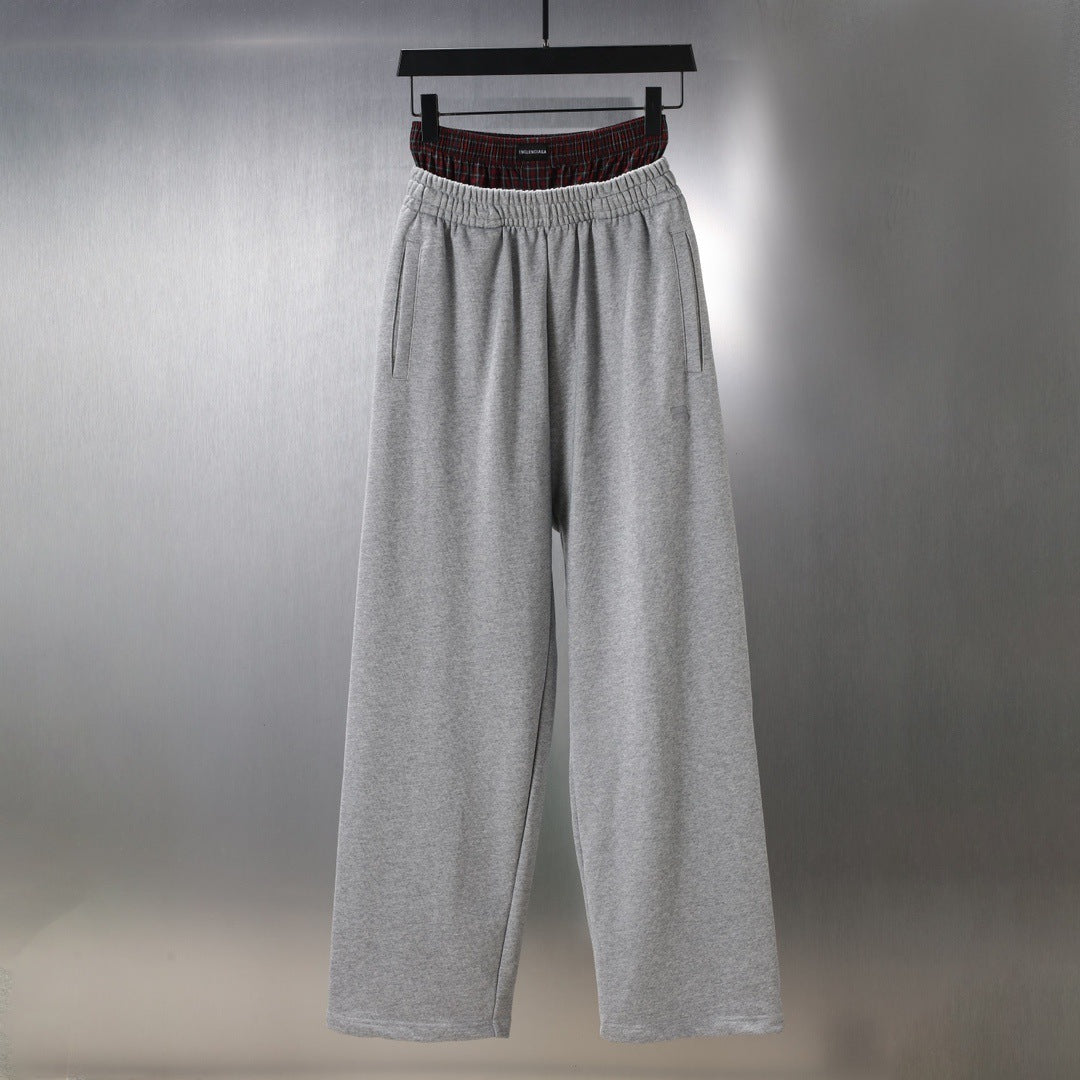 Balenciaga Double Waist Jogger Grey