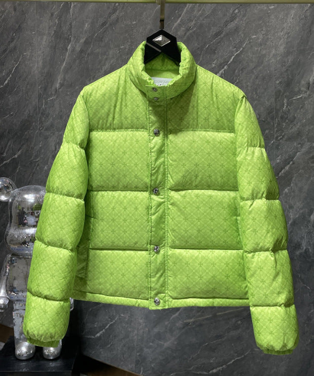 Chrome Hearts Puffer Down Jacket Green