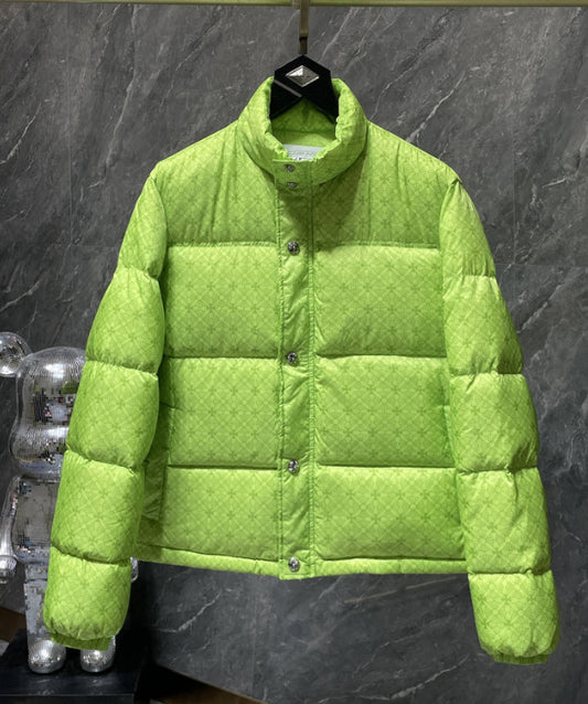 Chrome Hearts Puffer Down Jacket Green