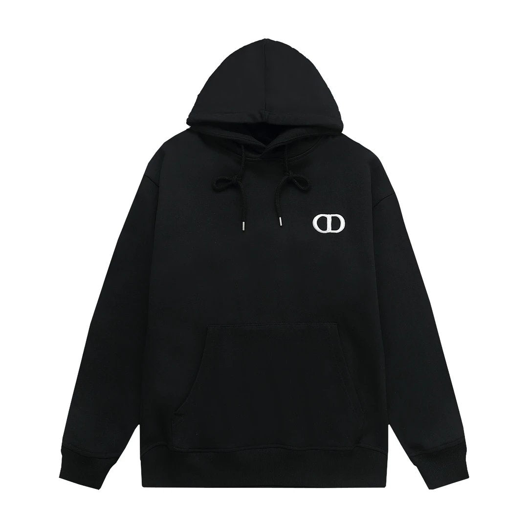 Dior Basic Hoodie Black