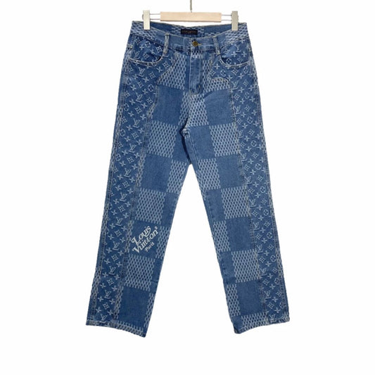 Louis Vuitton Monogram Jeans Blue