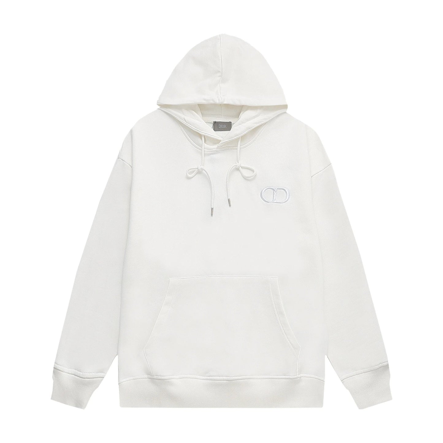 Dior Basic Hoodie White