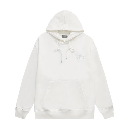 Dior Basic Hoodie White