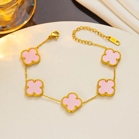 Louis Vuitton Clover Bracelet Pink