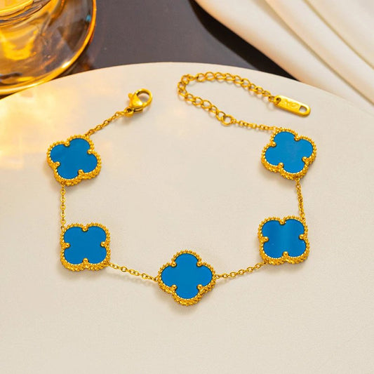 Louis Vuitton Clover Bracelet Blue