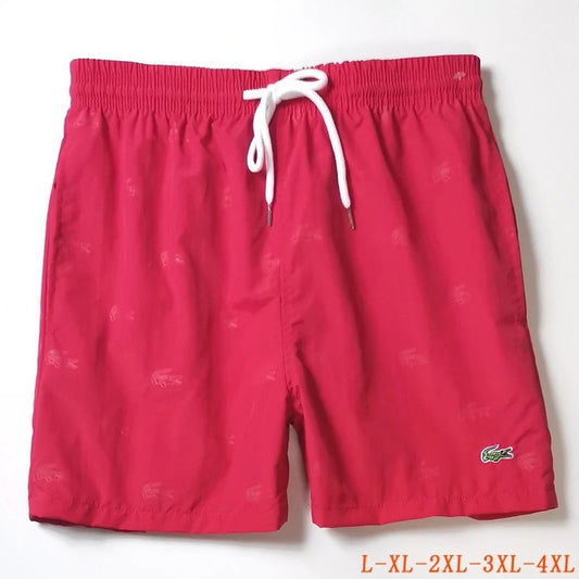 Lacoste Swim Shorts Red