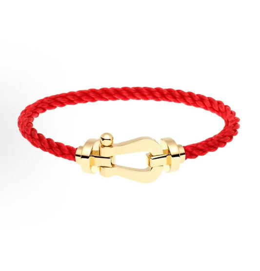 Fred Force 10 Bracelet Red & Gold