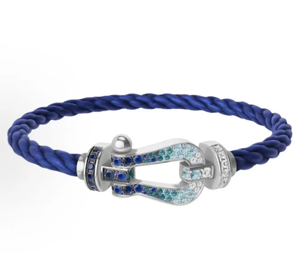 Fred Force 10 Bracelet Blue Diamonds