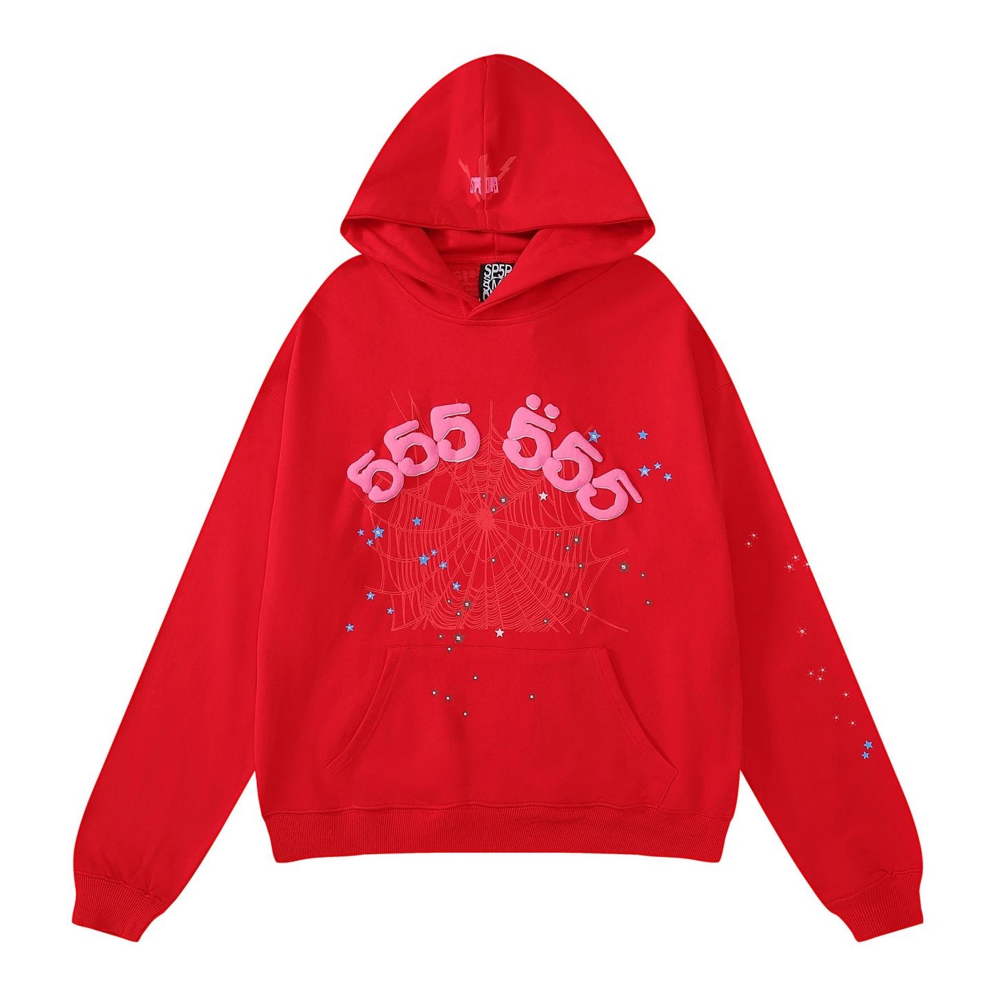 Spider 555 Hoodie Red