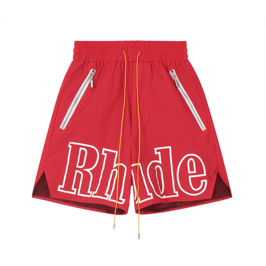 Rhude Shorts Red