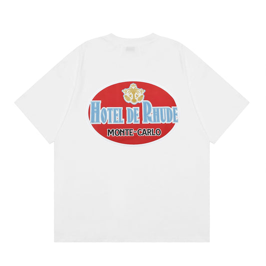 Rhude Hotel de Rhude T-shirt White