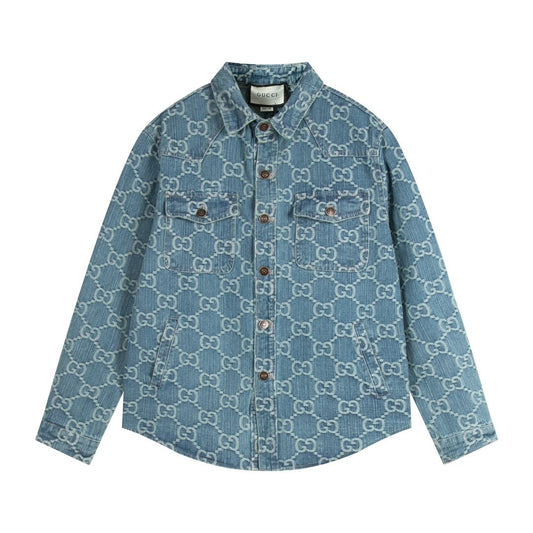 Gucci GG Jeans Jacket Blue
