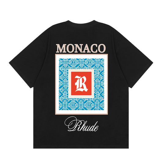 Rhude Monaco T-shirt Black