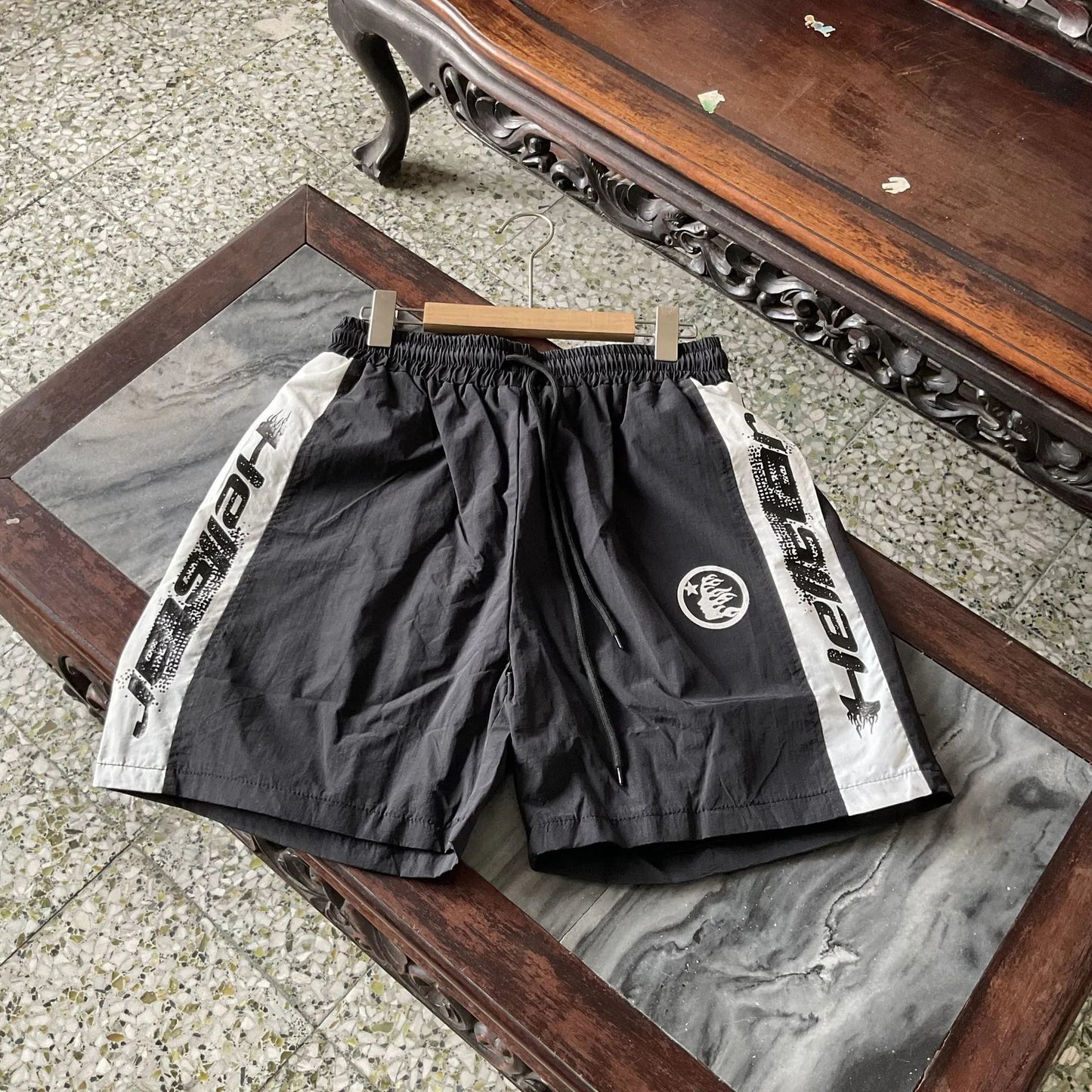 Hellstar Shorts Grey