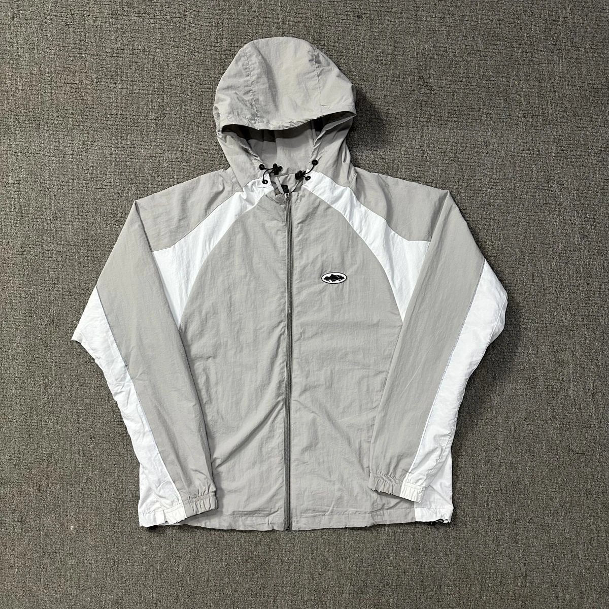 Corteiz Shuku Jacket White Grey
