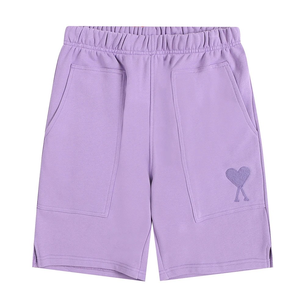 Ami Paris Shorts Purple (Purple Icon)