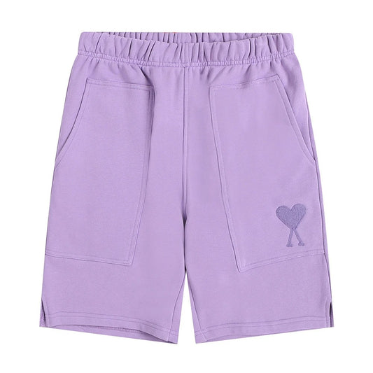 Ami Paris Shorts Purple (Purple Icon)