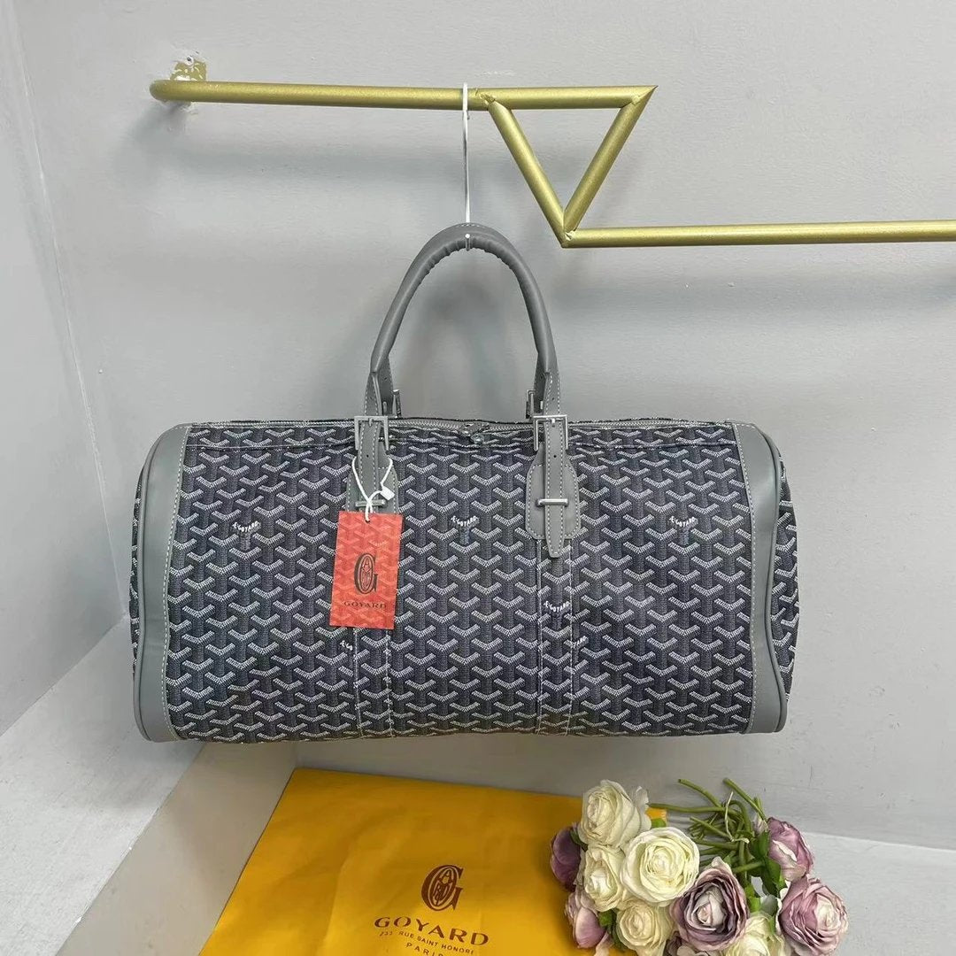 Goyard Travel Bag Navy Grey