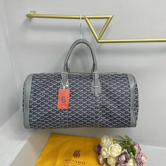Goyard Travel Bag Navy Grey
