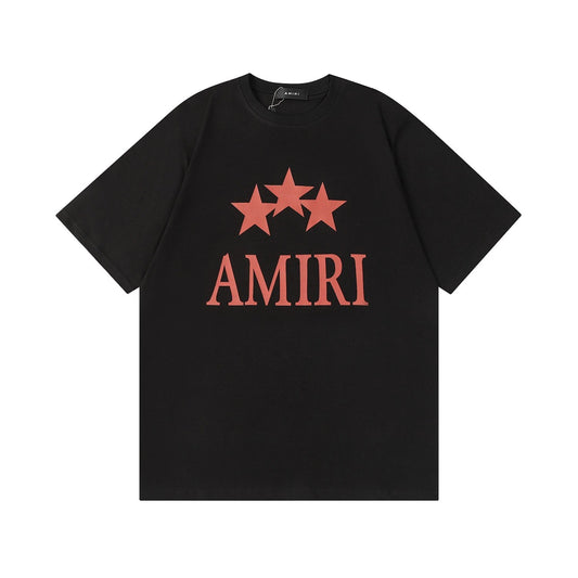 Amiri 3 Stars T-shirt Black