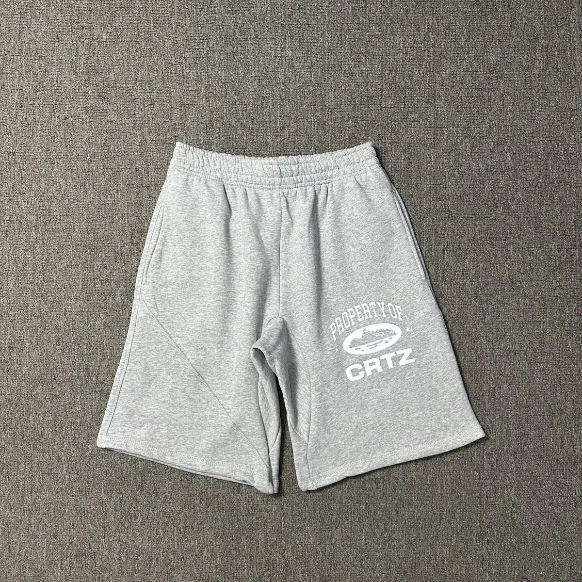 Corteiz "CRTZ" Shorts Grey