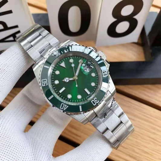 Rolex Submariner Silver & Green
