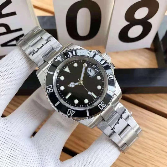 Rolex Submariner Silver & Black