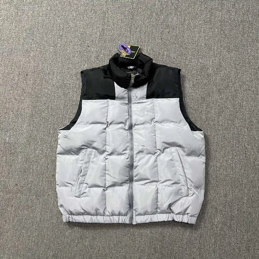 Corteiz Puffer Down Vest Grey