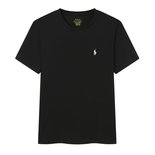 Ralph Lauren T-shirt Black (White Logo)