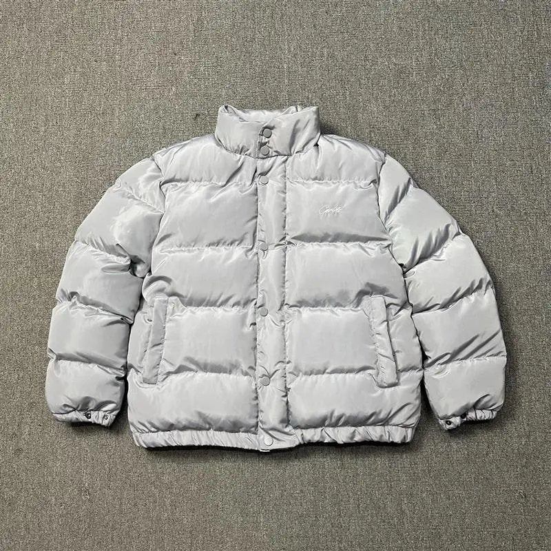 Corteiz Puffer Down Jacket Grey