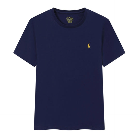 Ralph Lauren T-shirt Dark Blue (Yellow Logo)