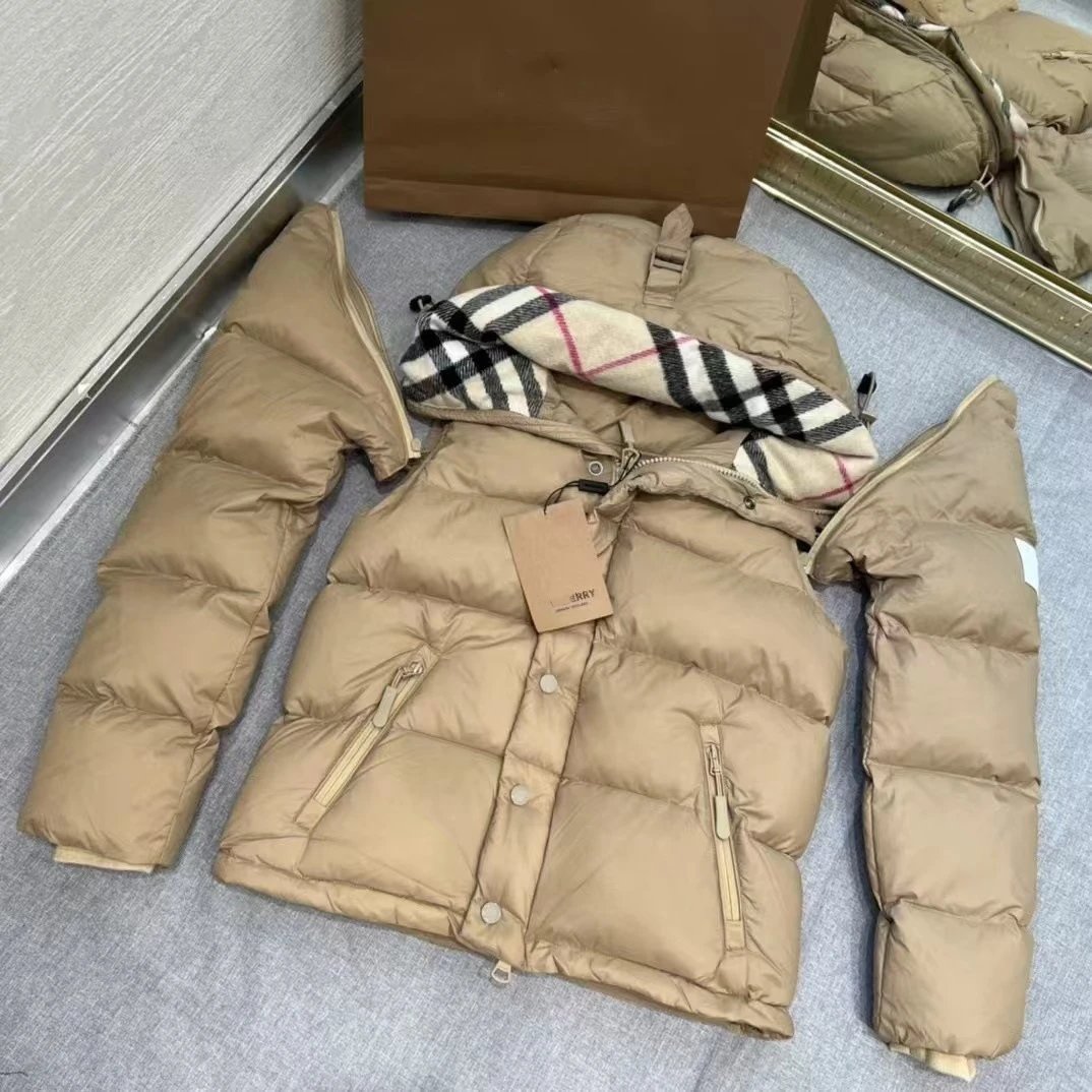 Burberry Puffer Down Jacket Brown (Good Batch)