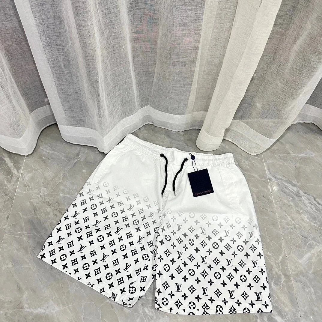 Louis Vuitton Shorts White Fade