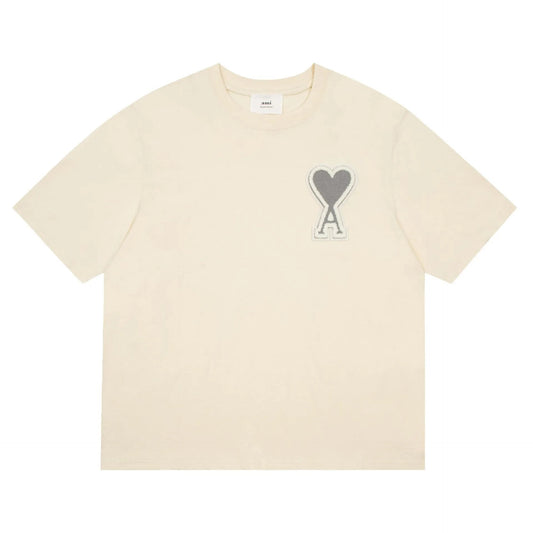 Ami T-shirt Big A Beige