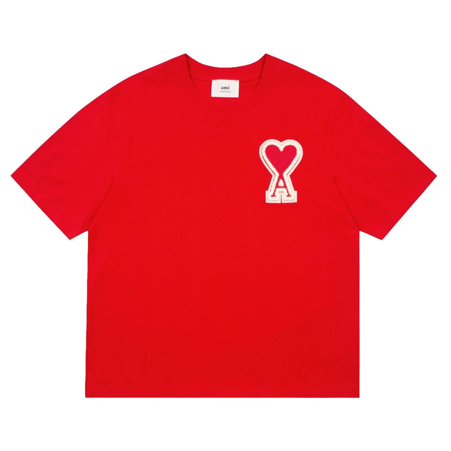 Ami T-shirt Big A Red