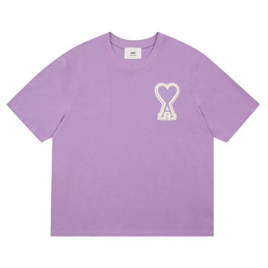 Ami T-shirt Big A light Purple