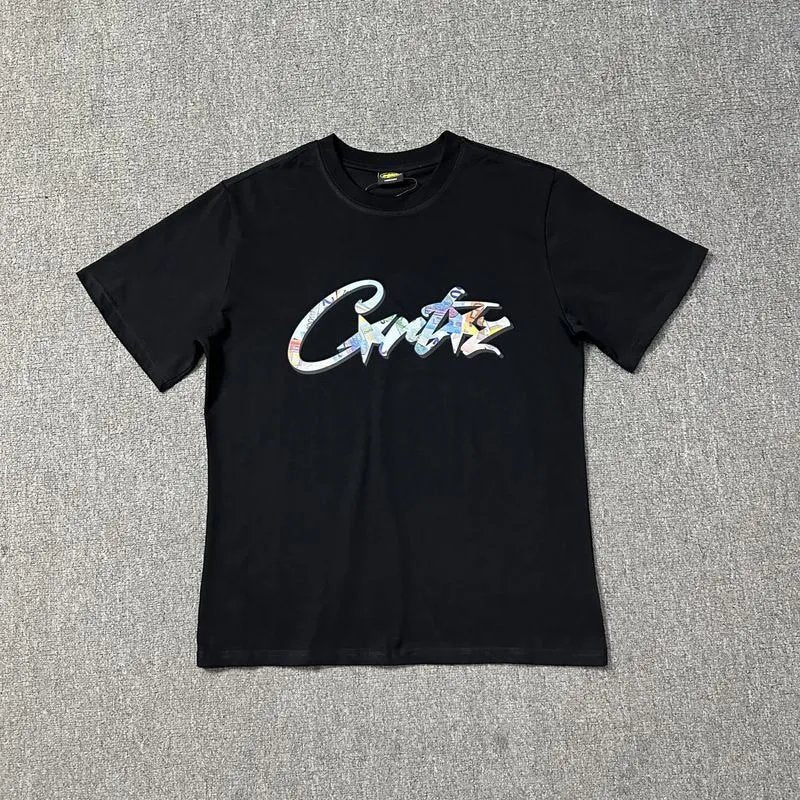 Corteiz Graffiti Logo T-shirt Black