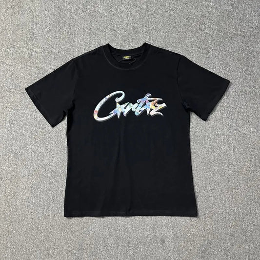 Corteiz Graffiti Logo T-shirt Black