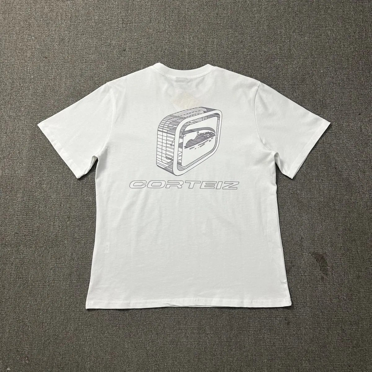 Corteiz 3D Logo T-shirt White