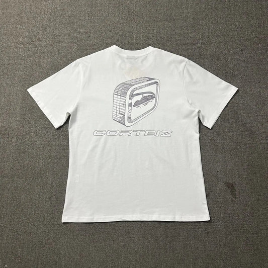 Corteiz 3D Logo T-shirt White