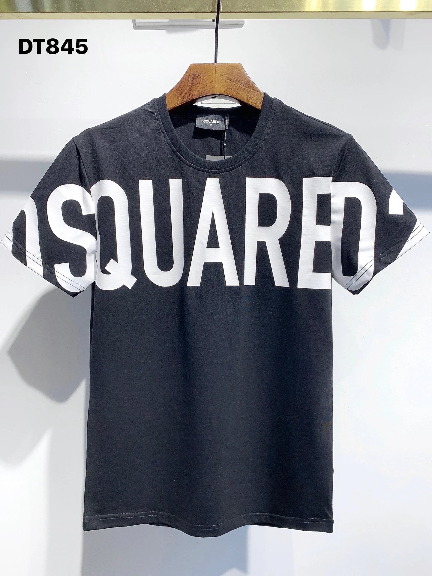 Dsquared2 paint splatter T-shirt Black