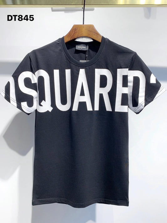 Dsquared2 paint splatter T-shirt Black