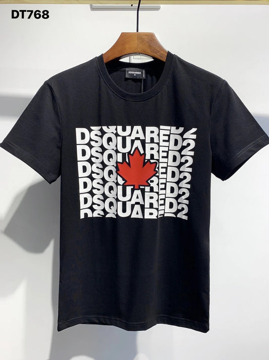 Dsquared2 font T-shirt Black