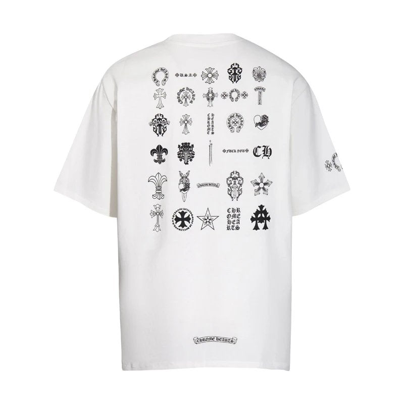 Chrome Hearts Multi Logo T-shirt White