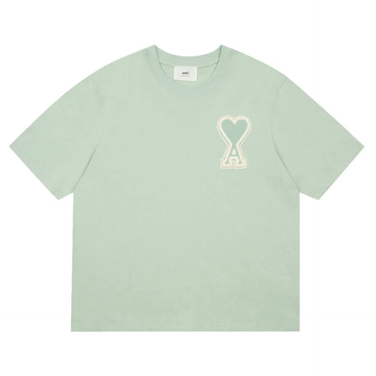 Ami T-shirt Big A light Green
