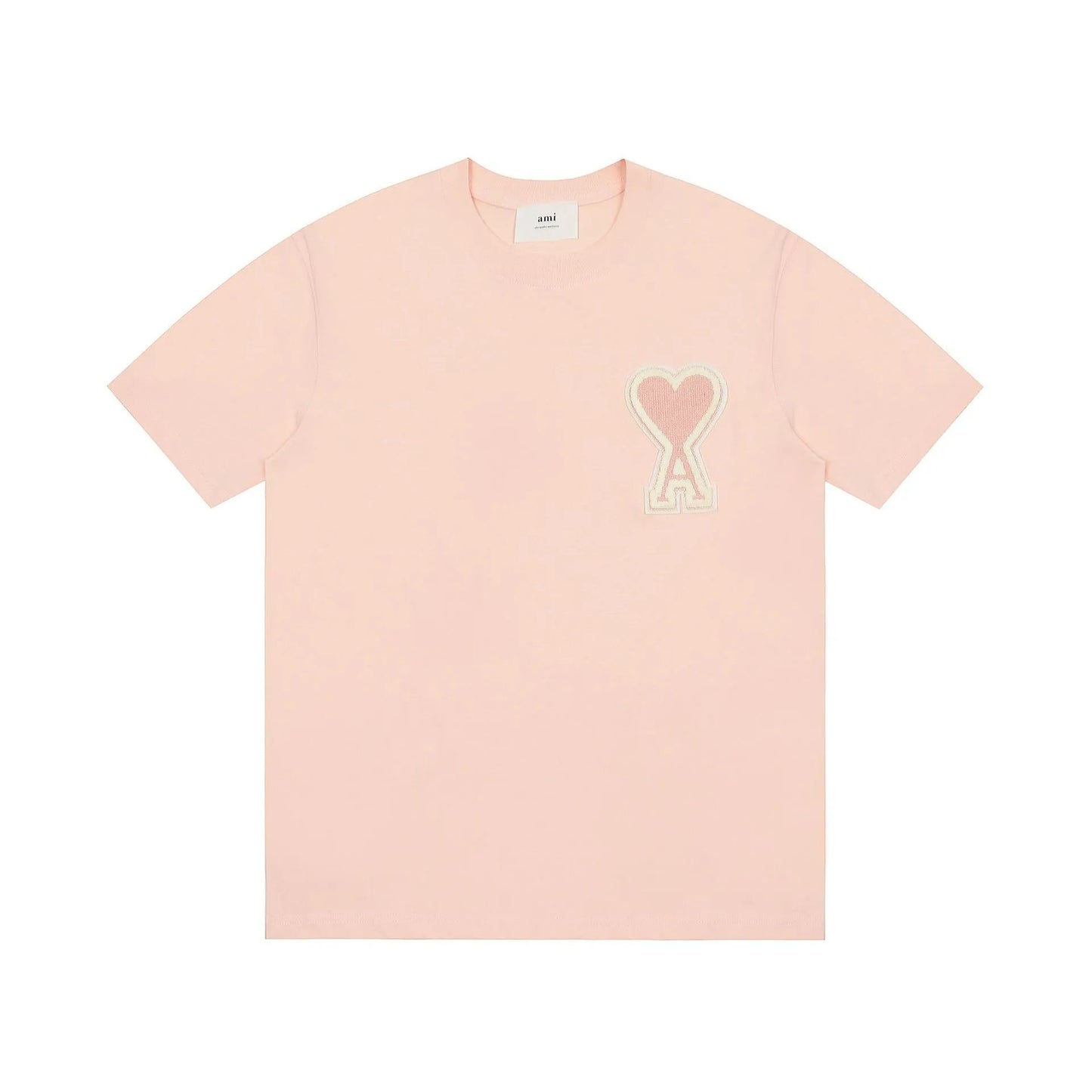 Ami T-shirt Big A soft Pink