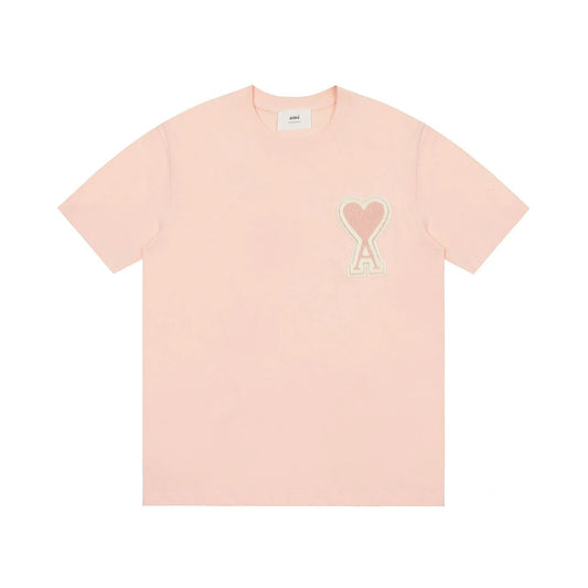 Ami T-shirt Big A soft Pink
