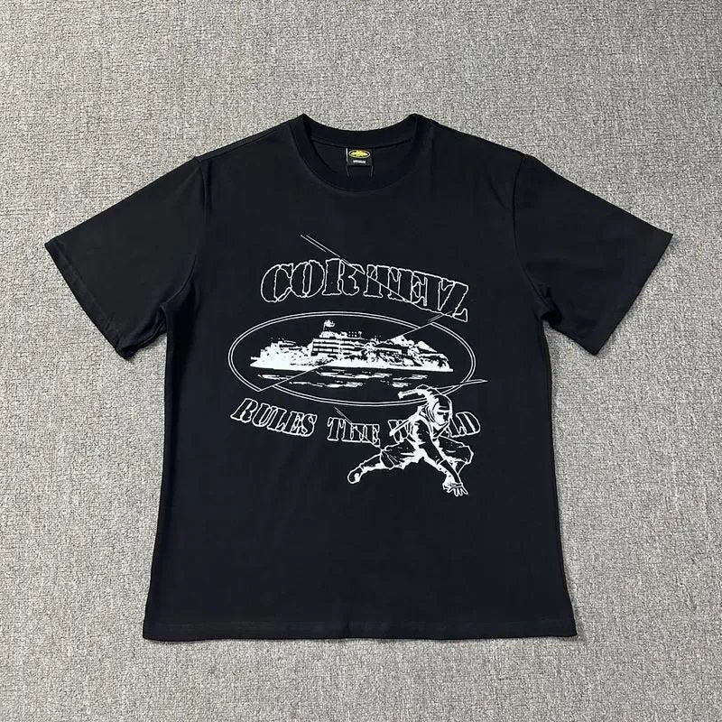 Corteiz Ninja T-shirt Black