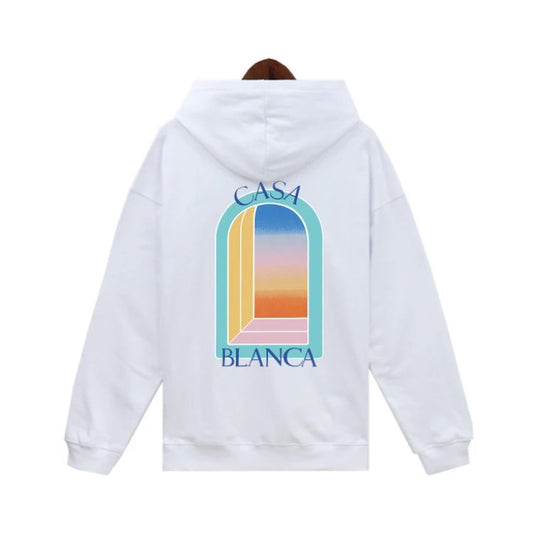 Casablanca Hoodie White