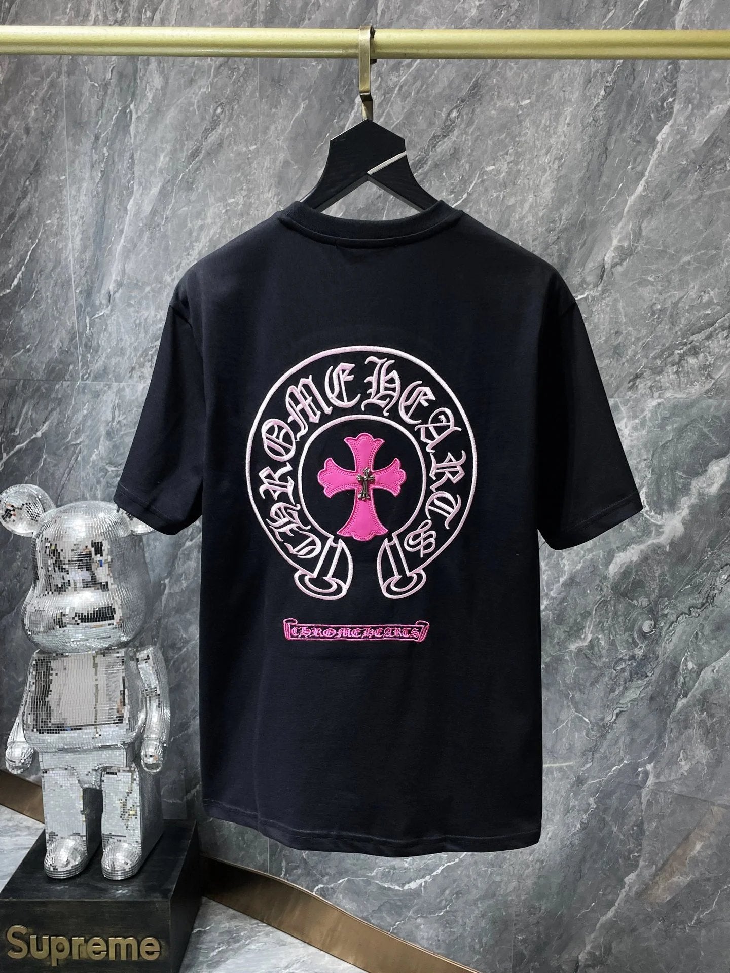 Chrome Hearts T-shirt Black Pink